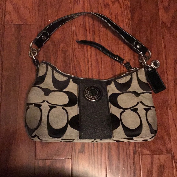 Coach Handbags - Small black coach bag